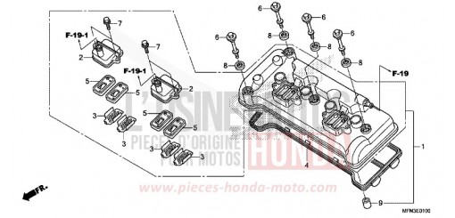COPERCHIO TESTATA CB1000RF di 2015